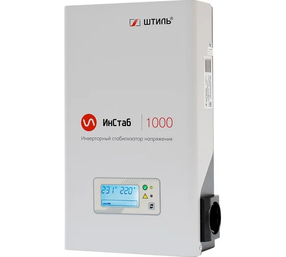 Инверторный однофазный стабилизатор 1000 ВА Штиль ИнСтаб IS1000 (220 В)