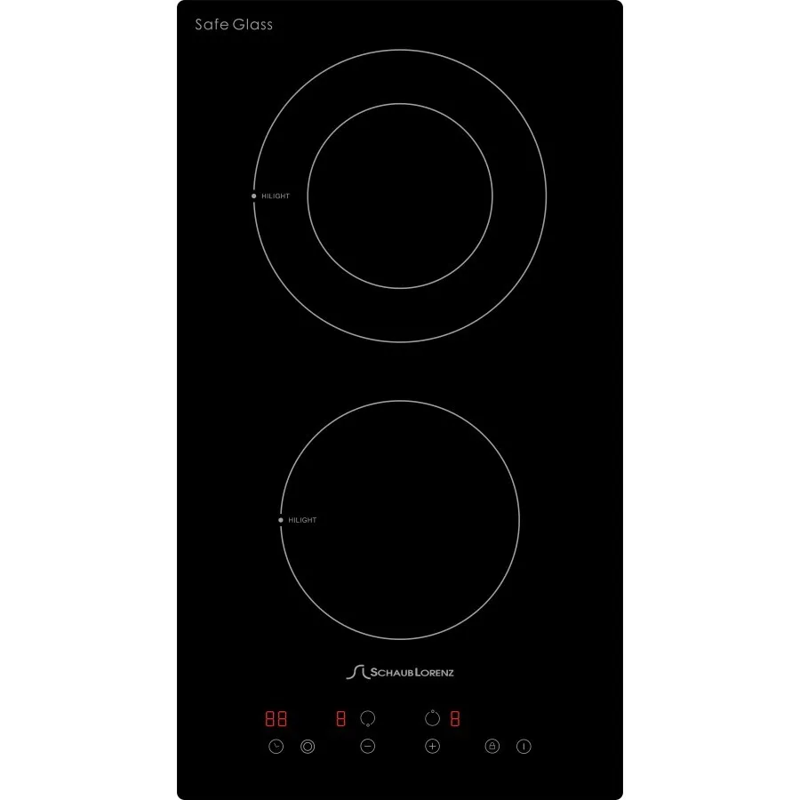 Электрическая встраиваемая варочная панель Schaub Lorenz SLK CY 31 T5, 30см, чёрный, стеклокерамика